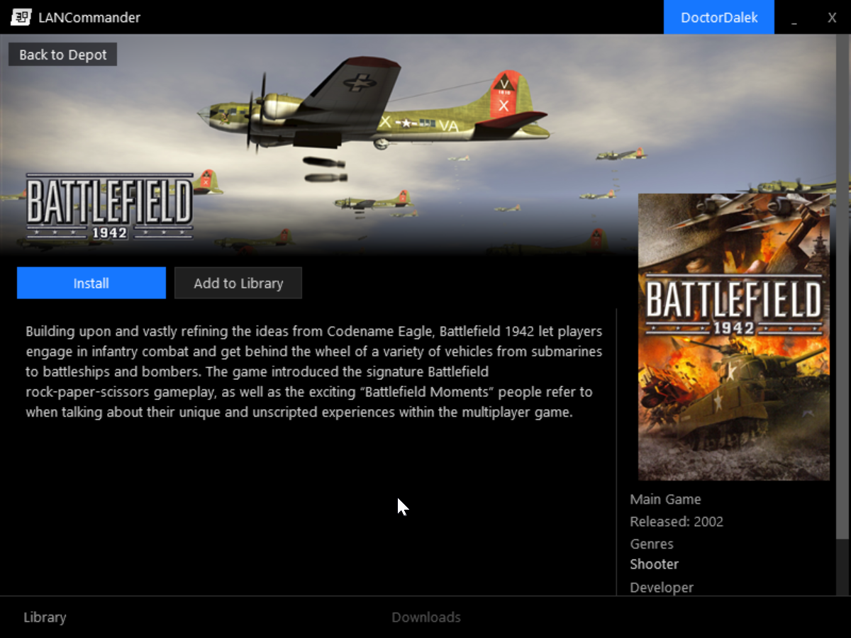 Legacy Launcher Detail
